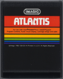 Atlantis Atari 400/800 cartridge