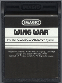 Wing War ColecoVision cartridge