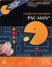 Pac-Man Atari Home Computers box