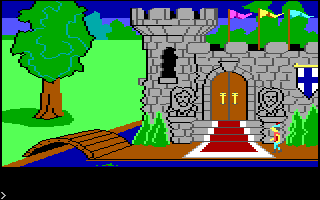 IBM PCjr version of King's Quest