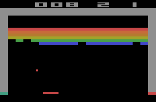 Atari 2600 version of Breakout