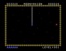 Moonvasion for the TI-99/4A