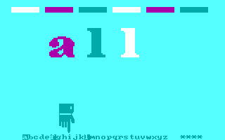 IBM PCjr version of Webster: The Word Game