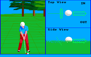 Amiga version of Championship Golf