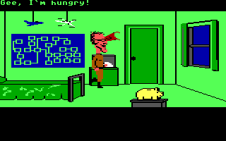 A cutscene showing Weird Ed