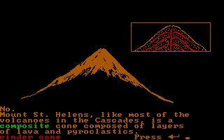 Volcanoes for the IBM PC