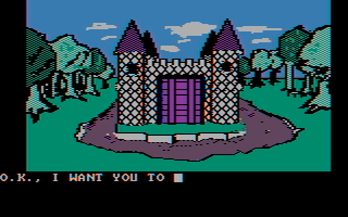 IBM PC version of Sorcerer of Claymorgue Castle