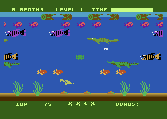 Atari 400/800 version of Frogger II