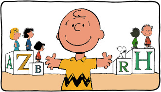 Charlie Brown's ABC's artwork