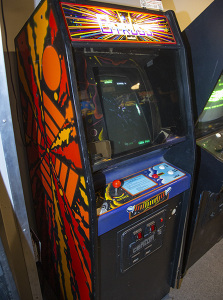 Gyruss arcade cabinet