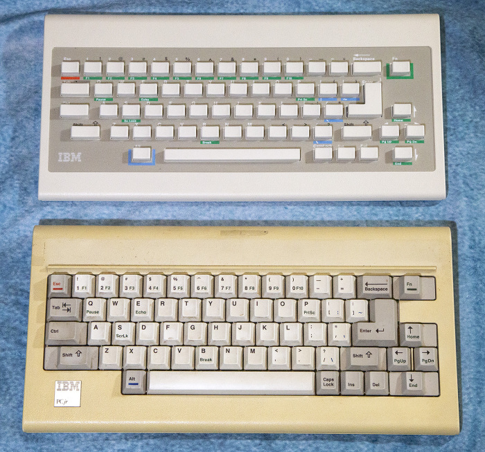 IBM PCjr keyboards