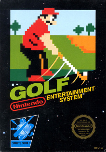 Nintendo Golf box cover