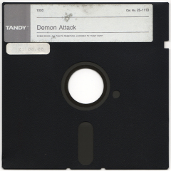 Demon Attack disk scan