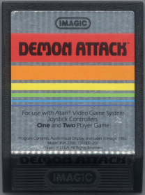 Demon Attack Atari 2600 cartridge