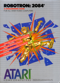 Robotron: 2084 Atari Home Computers box