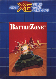 Battlezone Atari XE box