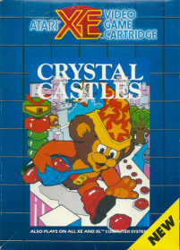 Crystal Castles Atari XE box