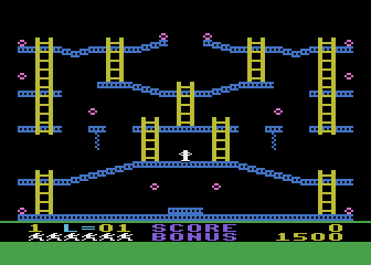 Atari 8-bit version of Jumpman