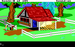 Tandy 1000 version of King's Quest II