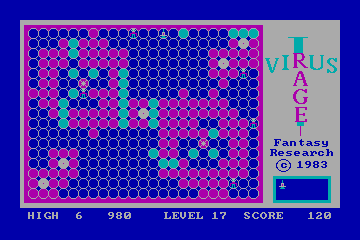 Virus Rage IBM PC screenshot