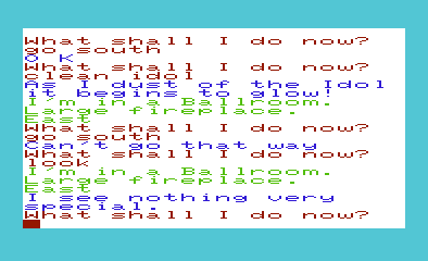 Commodore VIC-20 version of Voodoo Castle
