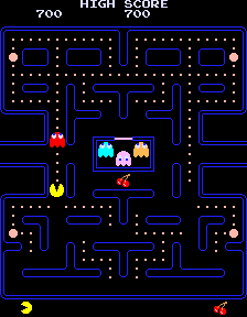 Arcade version of Pac-Man