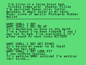 TI-99/4A version of The Count
