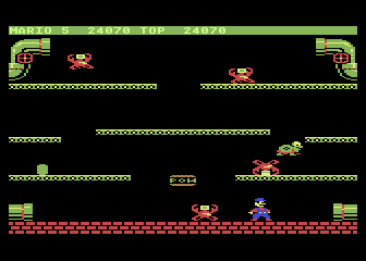 Atari 5200 version of Mario Bros.