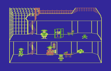 Commodore 64 version of Grandma's House