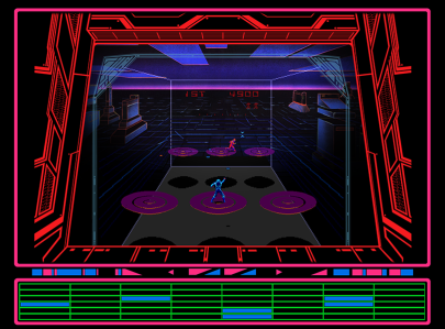 Arcade version of Discs of TRON