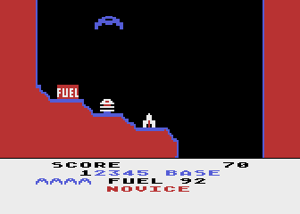 Caverns of Mars for Atari Home Computers