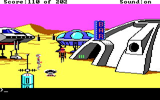 IBM EGA  version of Space Quest