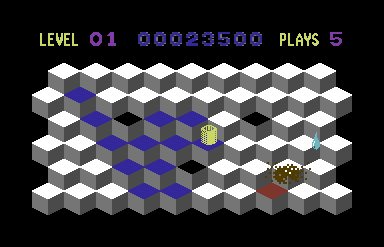 Commodore 64 version of Slinky