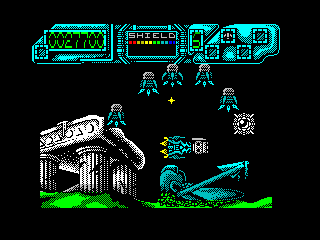 ZX Spectrum version of Darius+