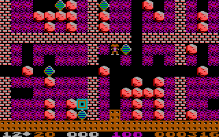 IBM PCjr version of Boulder Dash