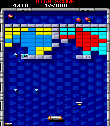 Arcade version of Arkanoid 2
