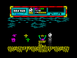 ZX Spectrum version of Starquake