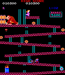 Arcade version of Donkey Kong