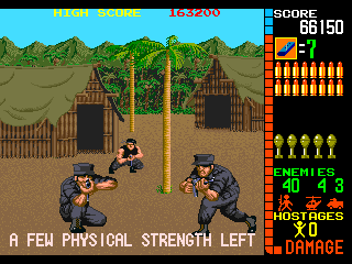 Arcade version of Operation Wolf