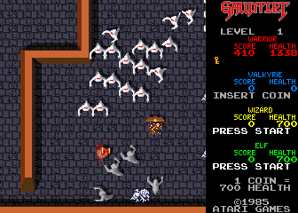 Arcade version of Gauntlet