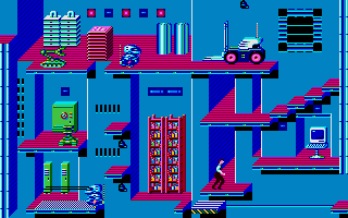 IBM MCGA/VGA version of Impossible Mission II