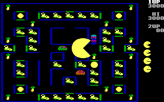 IBM EGA version of Super Pac-Man