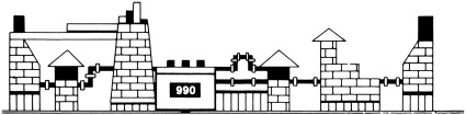 Oil's Well oil rig from instruction manual