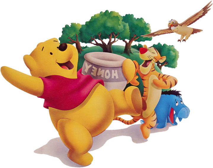 Winnie the Pooh in the Hundred Acre Wood - PixelatedArcade