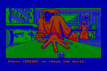 Manhunter: New York actual CGA palette