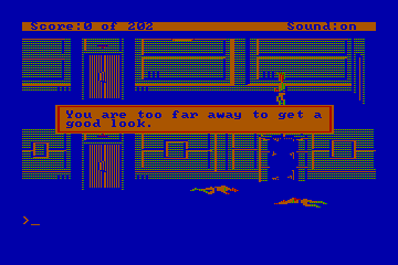 Space Quest actual CGA palette