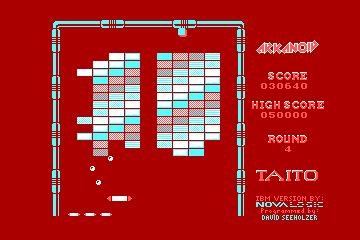 Arkanoid hypthetical CGA palette example 3