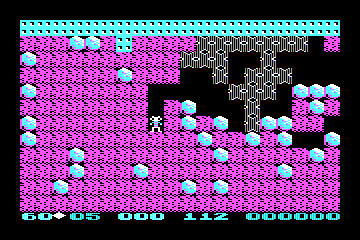 Boulder Dash actual CGA palette example 2