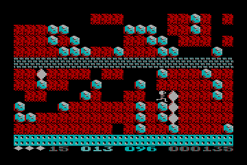 Boulder Dash hypothetical CGA palette example 1