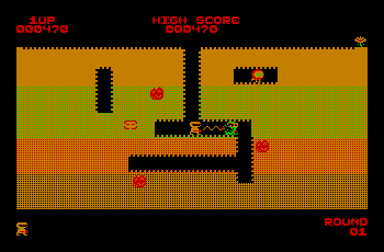 Dig Dug IBM 5153 colors